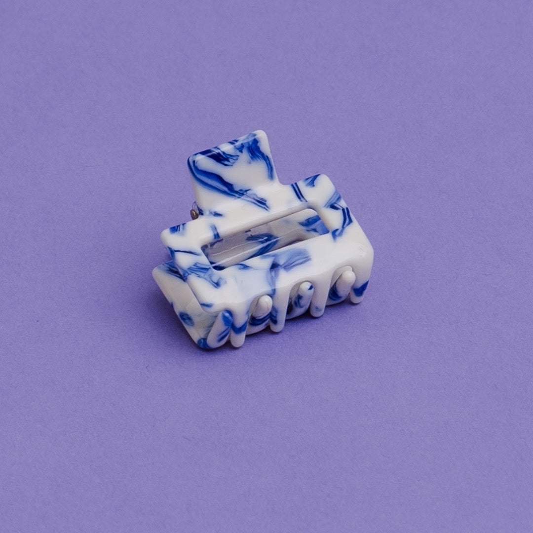 Haarclip Delfts Blue-mini