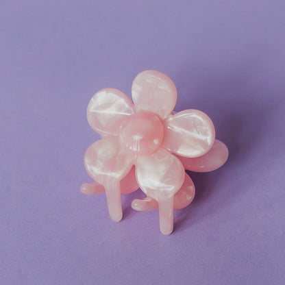 Hairclip Flower Pink-small