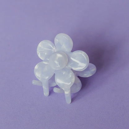 Hair Clip Flower Light Lilac-small